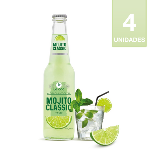 CÓCTEL LE COQ MOJITO 330CC (4 UNIDADES)