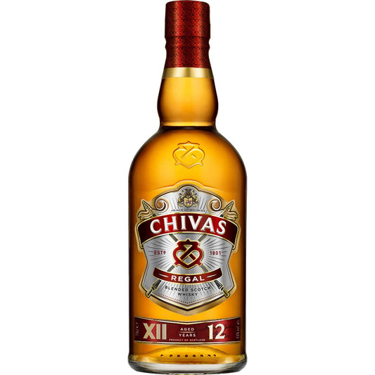 WHISKY CHIVAS REGAL 12 AÑOS 750cc