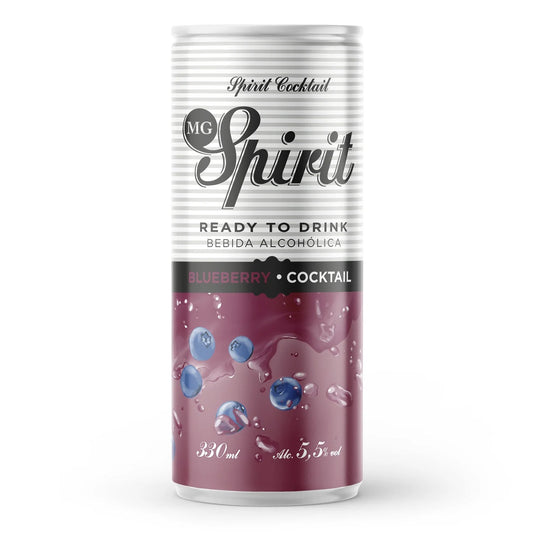 CÓCTEL SPIRIT BLUEBERRY LATA 330CC