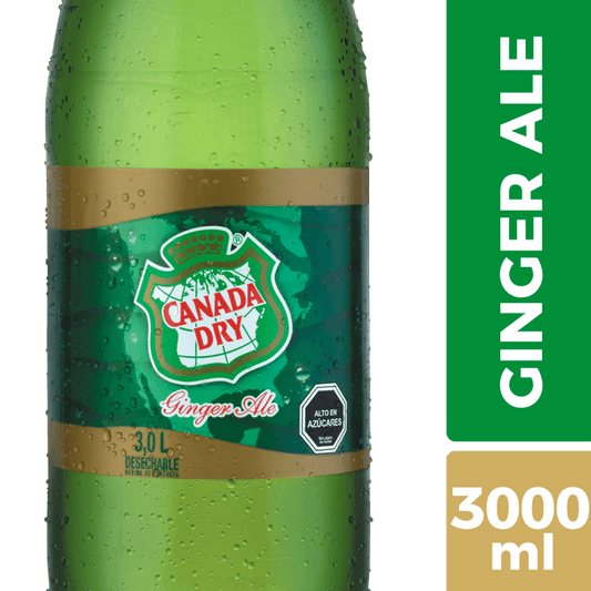 BEBIDA CANADA DRY GINGER ALE 3 L