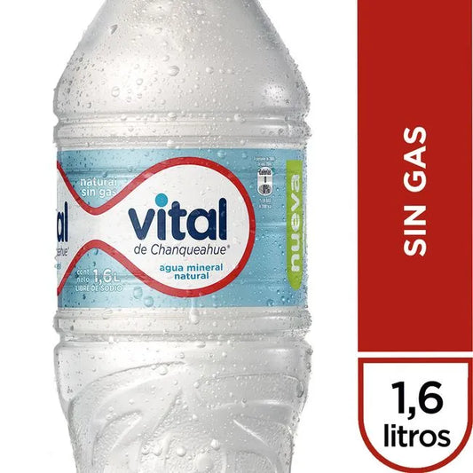 AGUA MINERAL VITAL SIN GAS 1.6 L