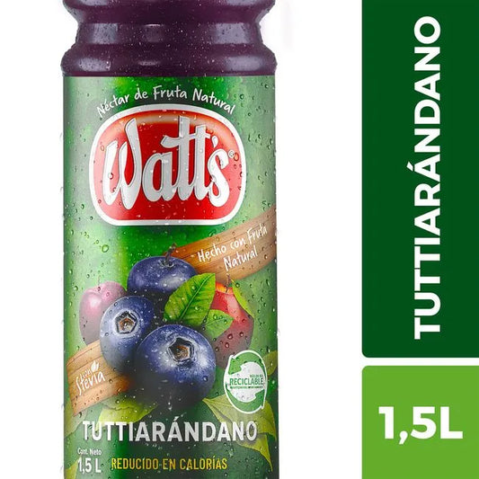 JUGO NÉCTAR WATT'S TUTTI ARÁNDANO 1.5 L