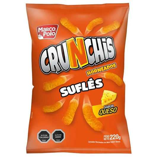 SNACK CRUNCHIS SUFLÉ DE QUESO 220 G