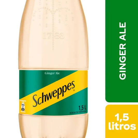 BEBIDA GINGER ALE SCHWEPPES 1.5 L