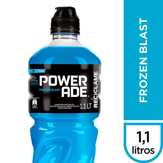 BEBIDA ISOTÓNICA POWERADE AZUL 1.1 L (1 UNIDAD)