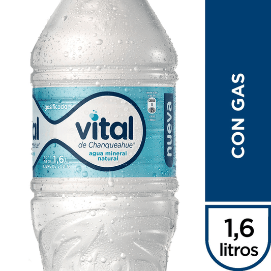 AGUA MINERAL VITAL GASIFICADA 1.6 L