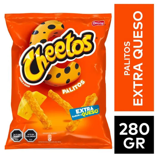 SNACK CHEETOS PALITOS 280 G