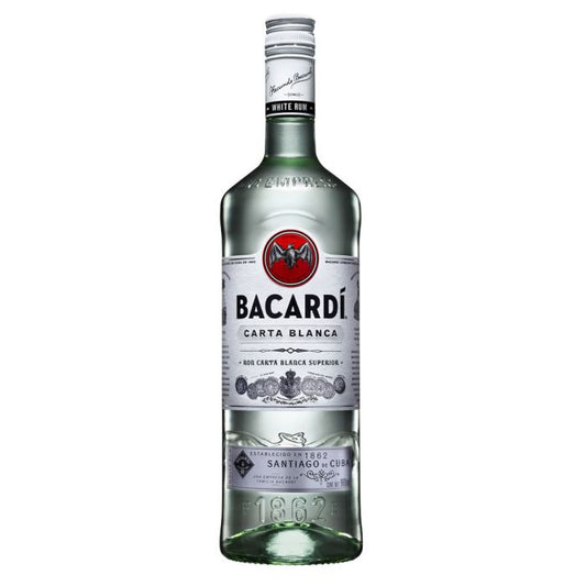 RON BACARDI CARTA BLANCA 980CC