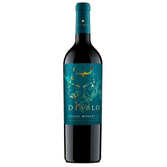 VINO DIABLO VELVET MERLOT 750CC