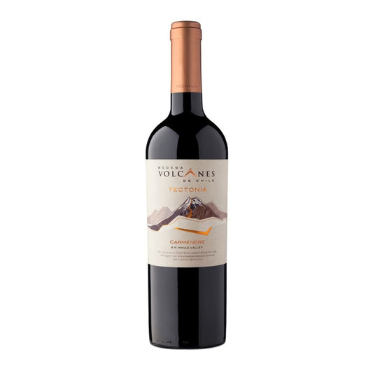 VINO VOLCANES DE CHILE TECTONIA CARMENERE 750 CC