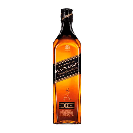 WHISKY JOHNNIE WALKER BLACK LABEL 750CC