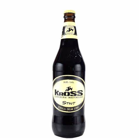 CERVEZA KROSS STOUT 710CC (1 UNIDAD)