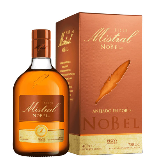 PISCO MISTRAL NOBEL 40° 750CC