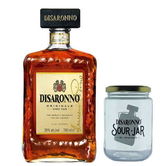 PACK LICOR DISARONNO AMARETTO 700CC + VASO