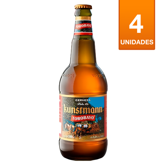 CERVEZA KUNSTMANN TOROBAYO 500CC (4 UNIDADES)