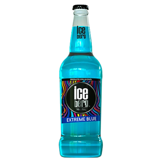 CÓCTEL ICEBERG EXTREME BLUE BOTELLA 710CC (1 UNIDAD)