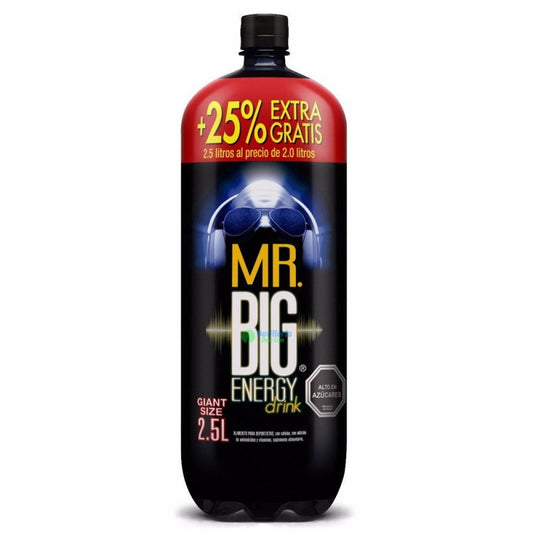 BEBIDA ENERGÉTICA MR. BIG 2.5 L