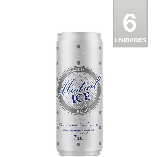 CÓCTEL MISTRAL ICE BLEND 310 ML (6 UNIDADES)